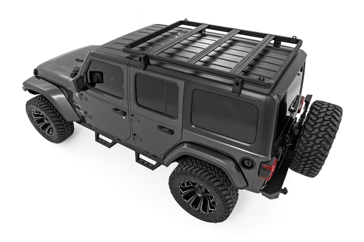 Jeep Wrangler JL Roof Rack - Rough Country - Premium - '18-'26